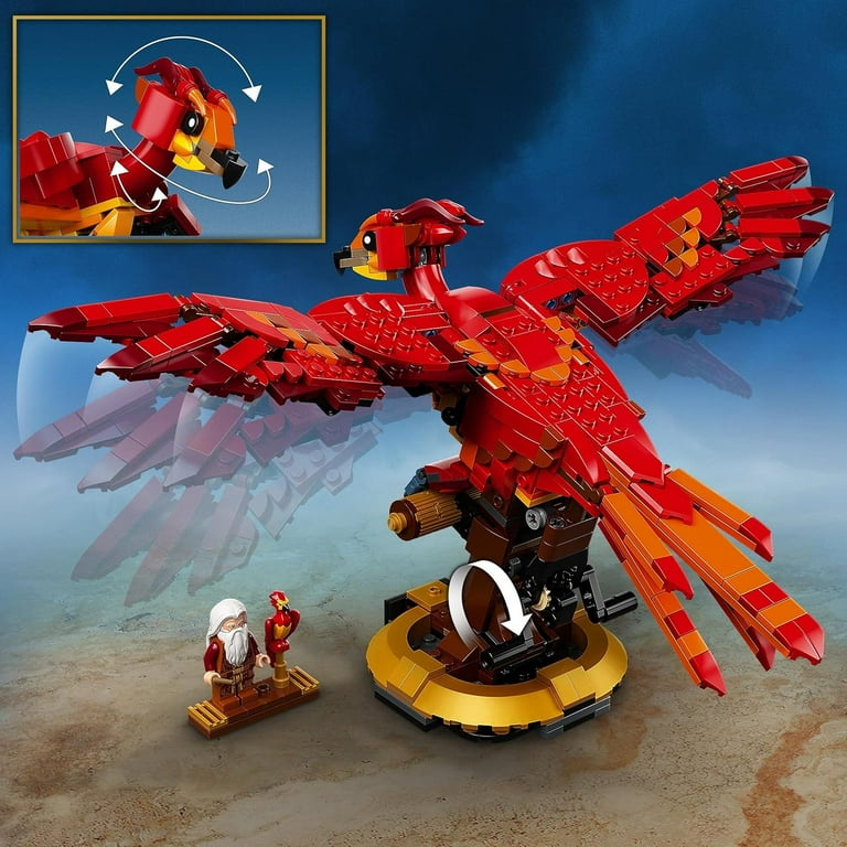Lego Harry Potter Hedwig (75979) & Fawkes (76394)Dumbledore's