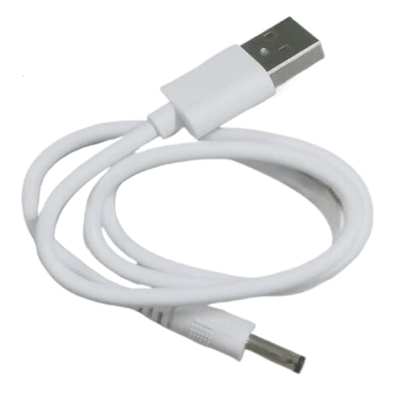 HILOGEL Multipurpose USB to DC3.5x1.35mm Power Cord Charging Cable for Fan Table