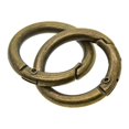 thumbnail image 3 of Abbracc Mousqueton 10 Rond Camp Sp Crochet Porte-Clés Porte-Clés Bronze, 3 of 9