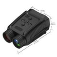 thumbnail image 4 of 2024 New Night Vision Goggles,1080P 984Ft 7 Level Digital Infrared Night Vision Goggles,2.4" Large Viewing Screen 8X Optical Zoom for Photography,Watching,Camping, 4 of 9