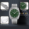 thumbnail image 5 of SKMEI Watch for Men Fashion Casual Waterproof Watch Date Luminous Quartz Analog Mens Wristwatch Stainless Steel Watches, 5 of 8