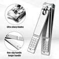 thumbnail image 4 of Beaufun 12 Pcs Nail Clippers Set, Stainless Steel Heavy Duty Toenail Fingernail Trimmer Kit for Thick Nails Professional Manicure Pedicure Grooming Tools for Men Wome Adults, 4 of 10