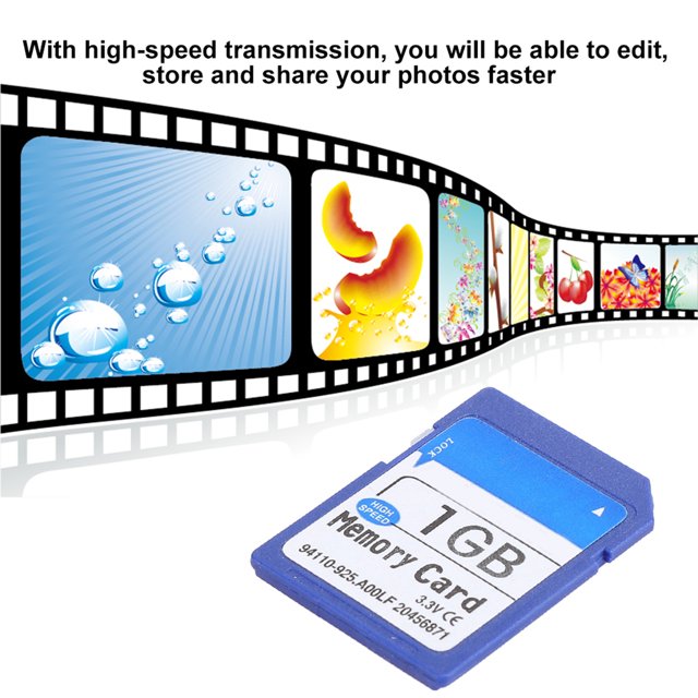 Photos Music Files Storage High Speed Memory Card for Elite Pro MP3 MP4 Camera SLR Game Machine, with High Speed Transmission