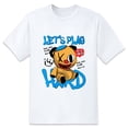 thumbnail image 4 of Men's T Shirt Round Neck Patterned Tee Summer New Sports Shirt Vintage Style Gift for Friends XS, 4 of 4