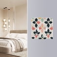 thumbnail image 4 of Yayeee Toggle Light Switch Wall Plate 3-Gang 6.37"x4.48" Decorative Outlet Cover, Black Retro Flower, 4 of 7