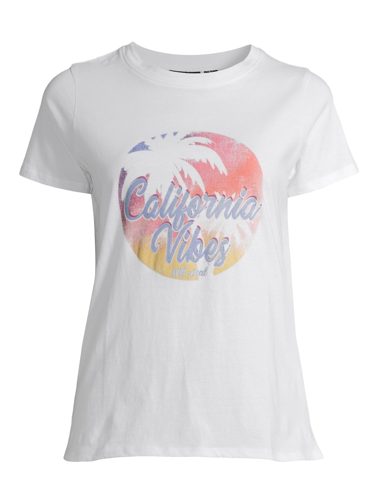 Wet Seal Junior California Vibes Graphic Tee