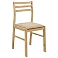 thumbnail image 4 of Bowery Hill 3-Piece Transitional Wood Dining Set with Drop Leaf in Natural, 4 of 20