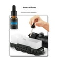 thumbnail image 5 of 300ml Vintage Steam Train Aromatherapy Essential Oil Diffuser with Dual-Color LED Light, Auto Shut-Off & 2 Mist Modes, Exquisite Humidifier Gift for Home Office, 5 of 5