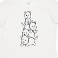 thumbnail image 4 of Inktastic Kawaii Westie Stack Boys or Girls Toddler T-Shirt, 4 of 5