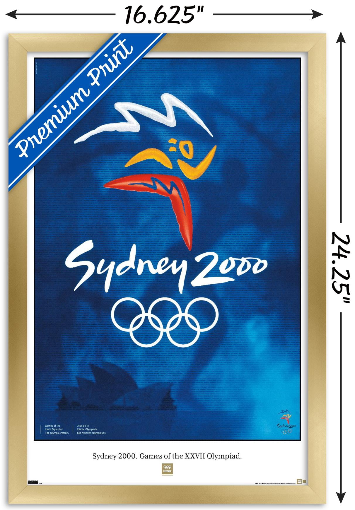 Team USA - Sydney 2000. Games of the XXVII Olympiad. Wall Poster