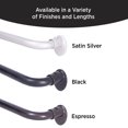 thumbnail image 2 of Eclipse 28"-48" Room Darkening Wrap Rod, 5/8 in. Diameter, 2 of 5