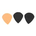 thumbnail image 3 of Keenso Guitar Picks, Guitar Pick Plectrum, 10Pcs For Sweeping Various Folk Guitar, 3 of 8