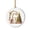 G Clear, variant on Christmas Ornament Initial B Reindeer Monogram Hanging Decoration Christmas Tree Decor for Holiday Home Personalized Gift