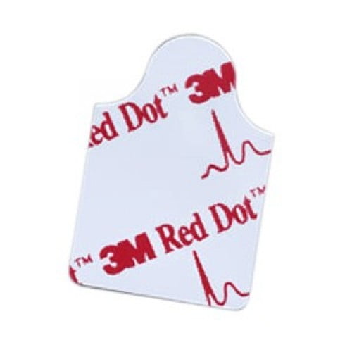 Red Dot Pediatric Monitoring Electrodes with Micropore Tape Backing 4-2/5cm 