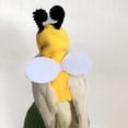 thumbnail image 3 of Acogedor y lindo loro Ropa Divertido traje de transformación para el otoño / invierno adorable ropa de aves para mantener a su amigo emplumado caliente y con estilo, 3 of 6