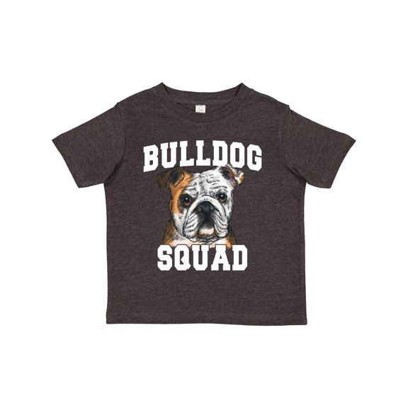 Inktastic Dog Bulldog Squad Boys or Girls Toddler T-Shirt