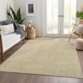 thumbnail image 6 of Addison Rugs Mayfield Premium Machine Washable Transitional Geometric Wheat Rectangle Rug, 10' x 14', 6 of 6