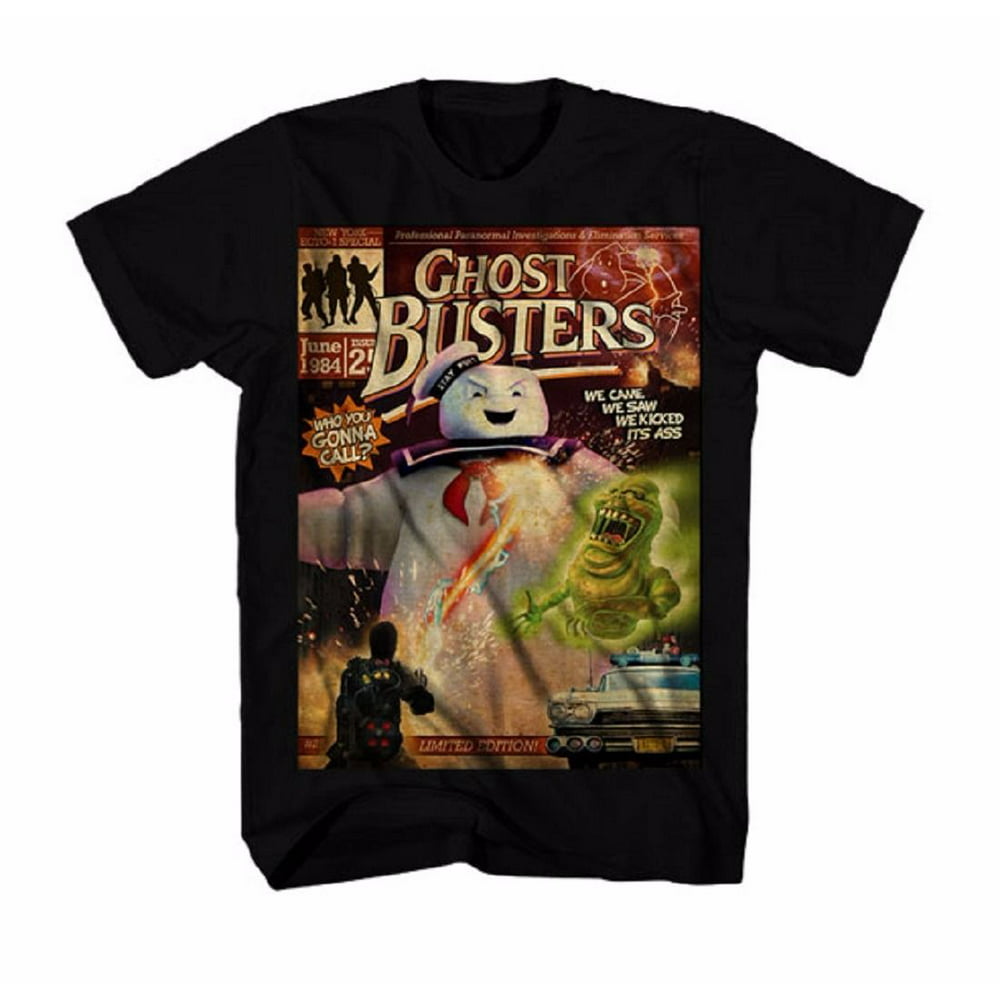 Ghostbusters - Ghostbusters Bustin Covers Officially Licensed Adult T ...
