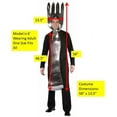 thumbnail image 3 of Rasta Imposta Fork Costume Adult Halloween, Silver, Fits Both Women and Men, 3 of 4