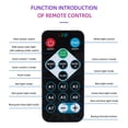 thumbnail image 3 of 5LEDs Mini Par Light RGBW Stage Lights with Remote Control E27 Lamp Holder Voice Controlled KTV Bar Party Atmosphere Light, 3 of 6