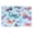 Colorful Butterflies With Glittering Wings, variant on Rectangular Placemat Set 12'x18' Exquisite Print Durable & Heat Resistant Colorful 3d Butterflies