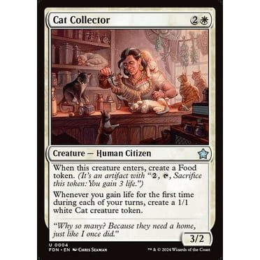 MtG Foundations Uncommon Cat Collector #4