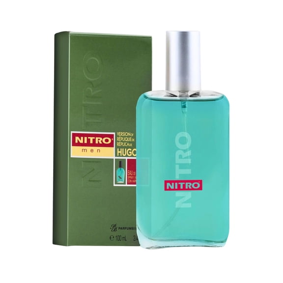 PB ParfumsBelcam Nitro version of Hugo, Eau De Toilette, Cologne for Men, 3.4 Fl oz
