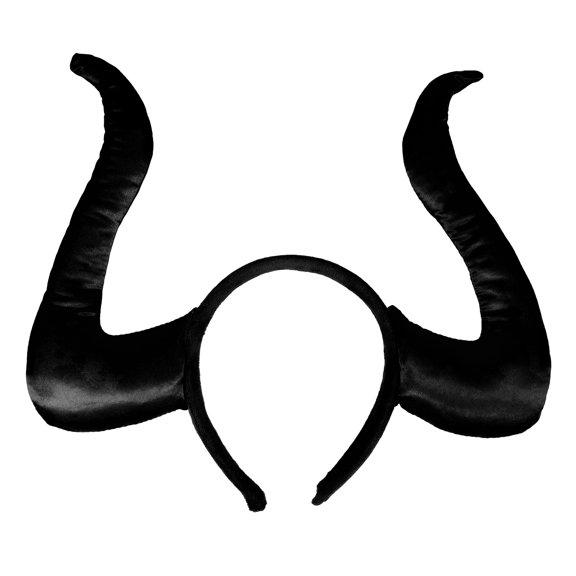 Diademas de cuernos de diablo, diadema única para disfraz de Halloween o cosplay.