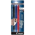 thumbnail image 2 of (2) Pilot Frixion Clicker Erasable Pen Black, Blue and Red Gel ink. 3 pack Bold, 1.0 mm,, 2 of 2