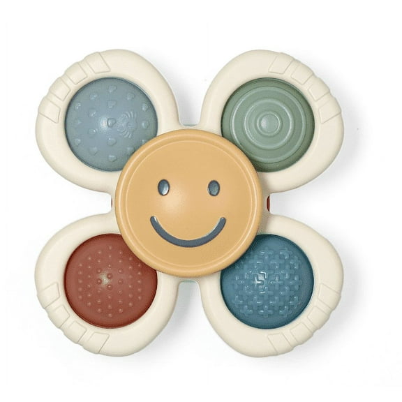 Itzy Ritzy Itzy Pop & Whirl Smile Fidget Spinner Travel & Bath Toy