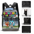 thumbnail image 3 of Amazing World of Gumball 3Pcs Backpack Sets Bookbag with Lunch Bag And Pencil Case for Office Travel Work, 3 of 9