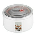 thumbnail image 2 of Máquina para hacer yogur con interior de acero inoxidable, fácil de limpiar, portátil, compacta, multiusos, 1,5 l, para regalo de inauguración de la, 2 of 8