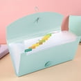 thumbnail image 3 of A6 Mini Accordion File Folder - Transparent Plastic Storage for Bills, Receipts & Coupons, Compact 1pc Organizer with Multiple Colors - Ideal Office Supplies for Home & Travel, 3 of 6