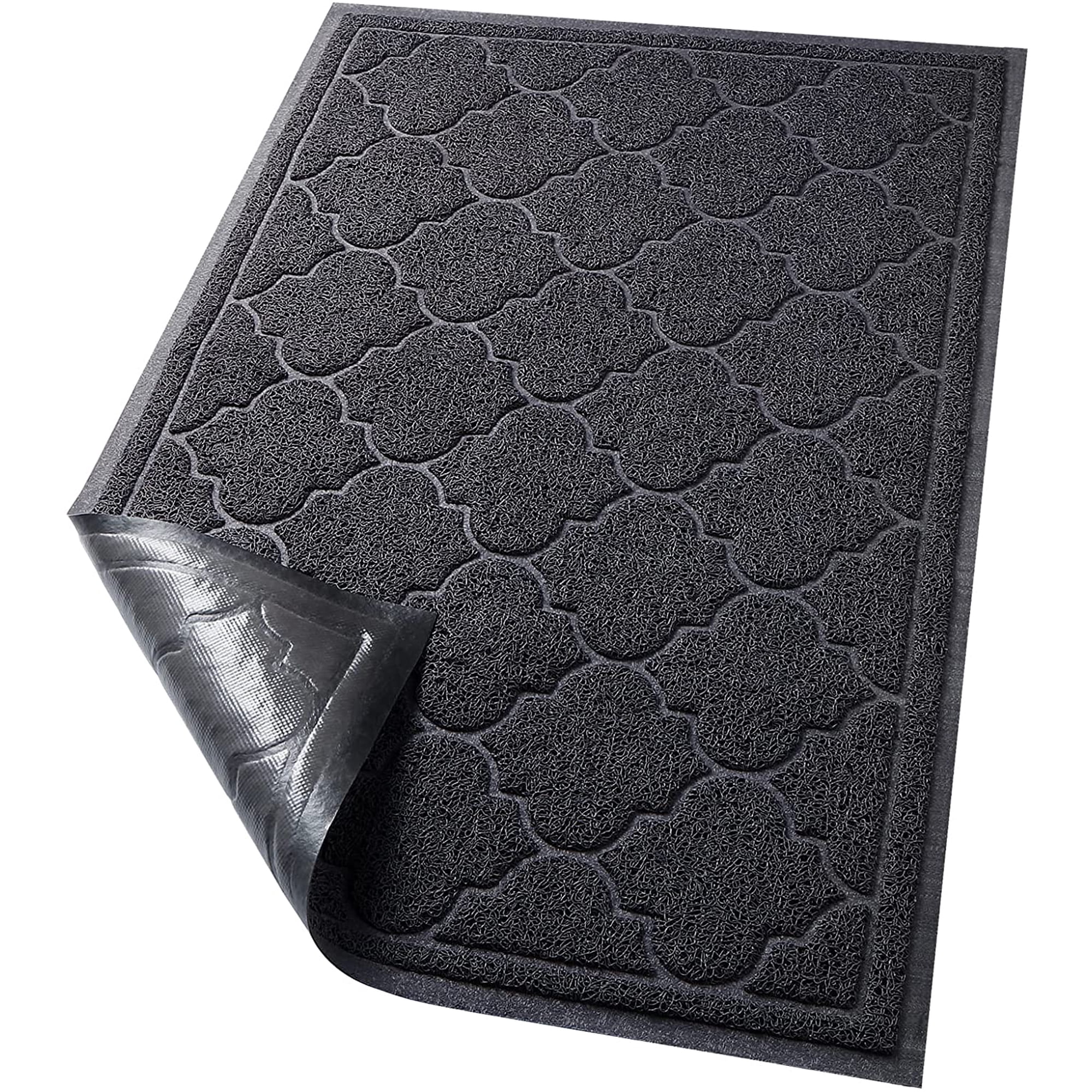 XICEN Door Mat Large 36X47 Inch Indoor Outdoor Doormat, Non-Slip  Low-Profile Design Floor Mat, Durable Trap Dirt and Dust Front Door Welcome  Mat for Entryway,Patio,Garage,High Traffic Areas, Grey | Walmart Canada