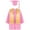 Pink, variant on WOYY Kids Preschool Kindergarten Graduation Gown Cap Set with Tassel Outfits, Sizes 3-12