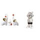 thumbnail image 1 of Esculturas de elefantes y , estatuas creativas de animales, figuras modernas para escritorio, sala de estar, dormitorio, estantería, regalo, 1 of 8