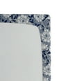 thumbnail image 3 of Ambesonne Floral Fitted Sheet, Vintage English Garden Roses, King Size, Indigo Ivory Blue Grey, 3 of 5