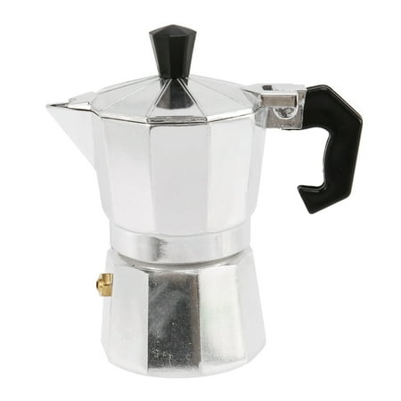 

Aluminum moka pot Aluminum Italian /Moka Espresso Coffee Maker/Percolator Pot Tool 50Ml