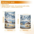 thumbnail image 6 of Yayeee Flameless Candles with Remote Flickering Battery Operated Multi Color Changing, Winter Mountain, 6 of 7