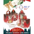 thumbnail image 3 of Cajas para Cupcakes Navideñas qiqee 50 unidades con Ventana 9.4x9.4x11.4 cm, 3 of 7