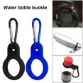 thumbnail image 4 of Hebilla de silicona para hervidor de agua para campamento al aire libre, mosquetón (negro) Tmvgtek excursión de campamento, 4 of 8