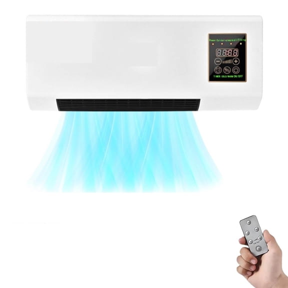 FYHALE Climafy Air Conditioner Split Max, Wall Mounted Cooling Air Unit, with Remote Control, Portable Air Conditioning Split Max with Cool and Heat Functions, 10,000btu 400 Sq ft(White)