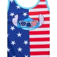 thumbnail image 2 of Stitch Girls Swimsuit, 1-Piece, Sizes 4-12, 2 of 3
