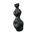 thumbnail image 2 of Adorno de mesa Macarena florero soporte para flores decoración del hogar negro, 2 of 8