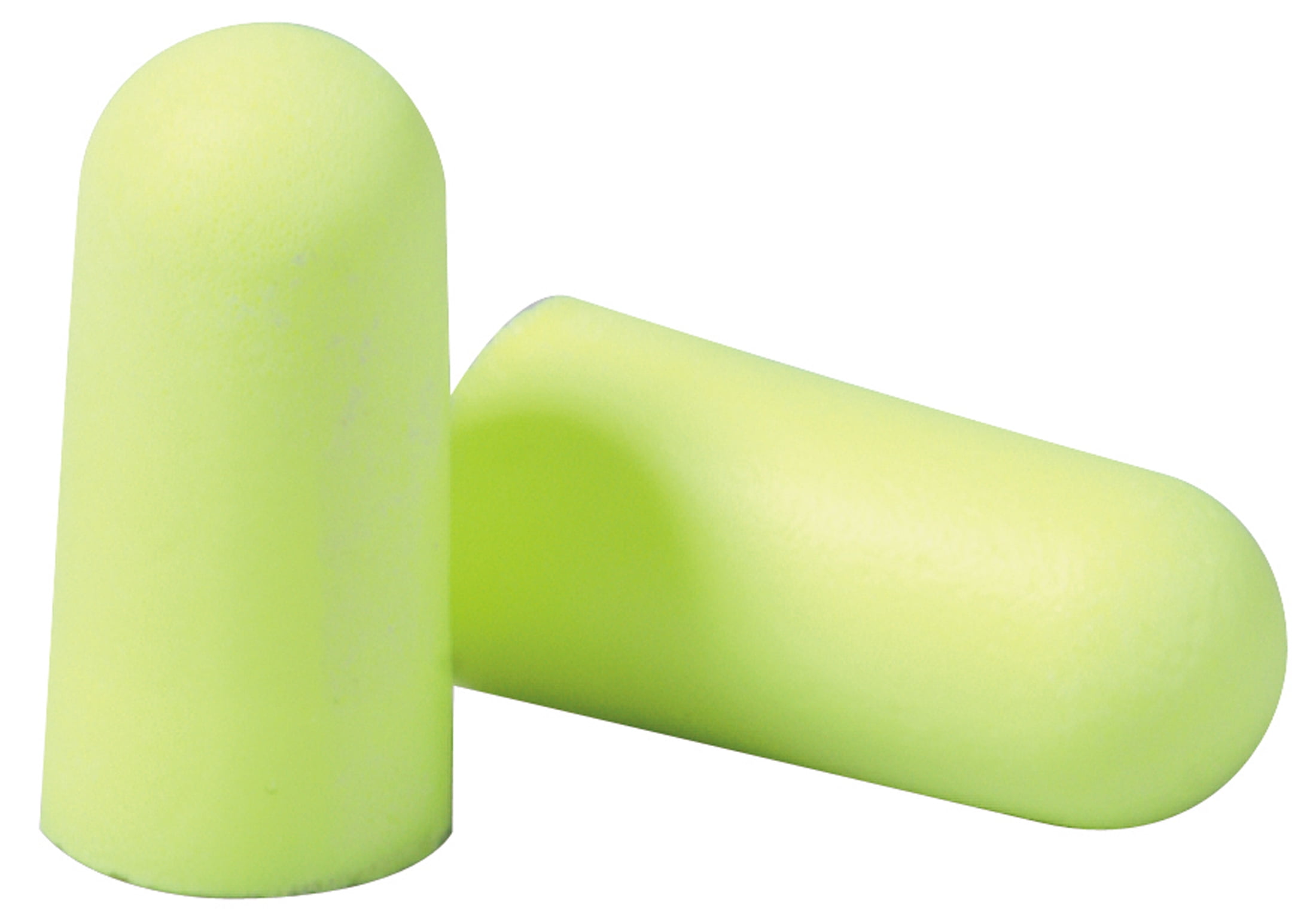 25 Pairs NRR33 EARsoft 3M Yellow Neon Soft Foam EARPLUGS ear plugs 312-1250 