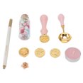 thumbnail image 3 of Seal  Kit Envelope Wooden Spoon  Handle Beautiful Dream Sakura Brooch Adhesive Waxing, 3 of 8