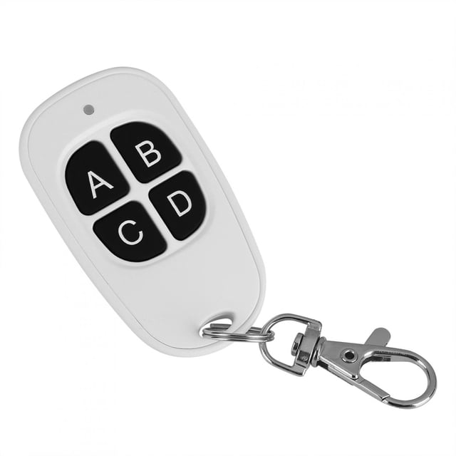 Fdit RF Wireless Remote Control, Wireless Control,433MHz EV1527 1~4 Channel RF Wireless Remote Control Transmitter for Easy Control
