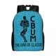 thumbnail image 2 of Mochila personalizada de culturismo para hombre y mujer, bolsa básica para mochilas escolares universitarias xuanjing  unisex, 2 of 2