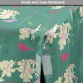 thumbnail image 4 of Bird Dog Crate Cover, Herbal Spring Flower Blossom Nature Graphic Print on Pastel Backdrop, Easy to Use Pet Kennel Cover Small Dogs Puppies Kittens, 7 Sizes, Laurel Green Multicolor, by Ambesonne, 4 of 6