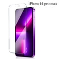 thumbnail image 3 of Graflsoa iPhone 14 Pro Max Screen Protector, 2-Pack HD Clear Anti-Fingerprint Tempered Glass Film with Easy Installation Kit for iPhone 14/14 Pro, 3 of 7